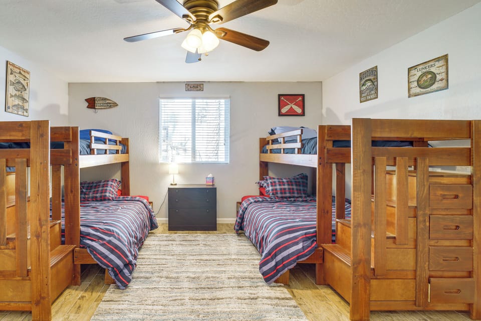 Bedroom 4 | 2 Twin/Full Bunk Beds | Lower Level