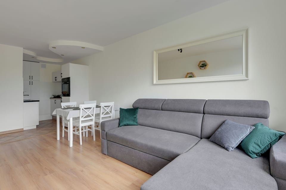 Deluxe Apartment, Sea View | Living area