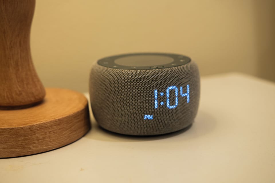 Sound machines in all bedrooms