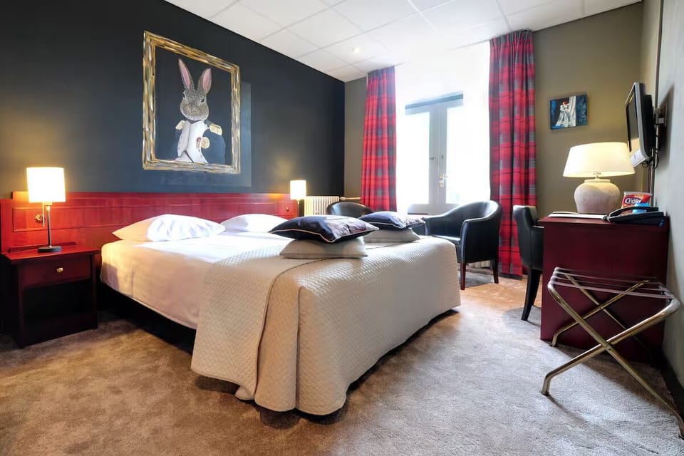 Bedroom. Interior and views may vary based on location and availability