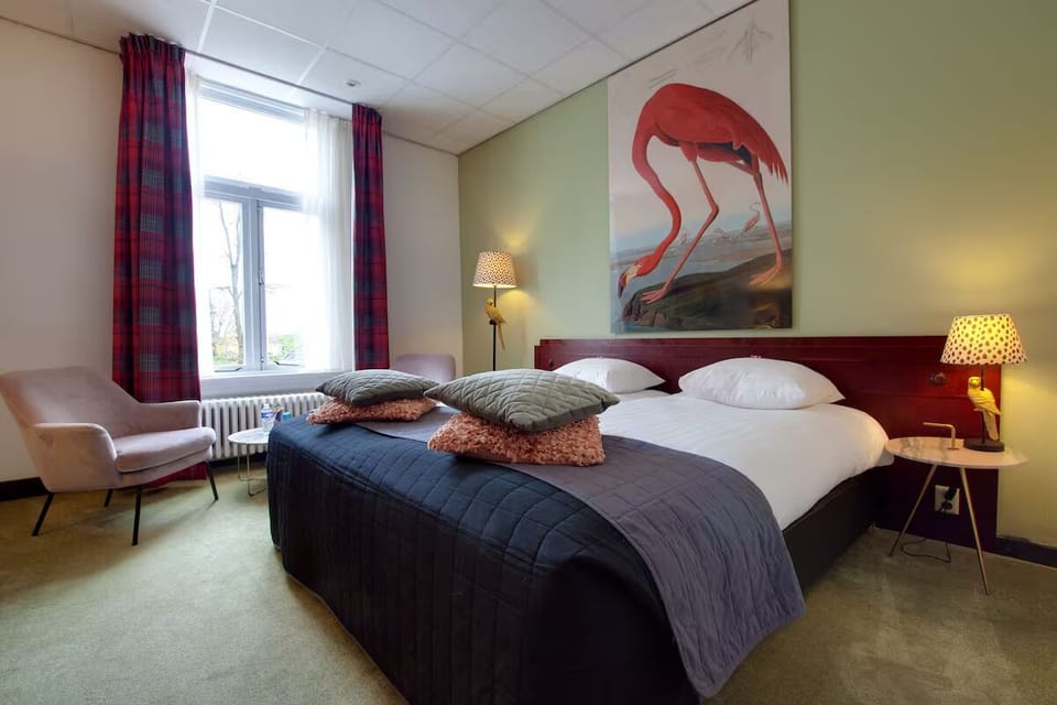 Bedroom. Interior and views may vary based on location and availability