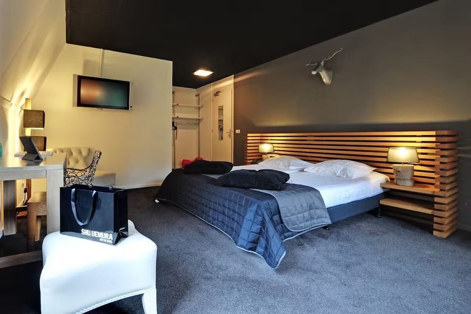 Bedroom. Interior and views may vary based on location and availability