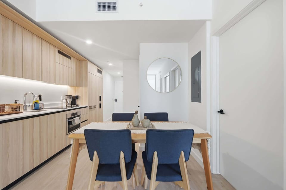 Open Dining Area and Kitchen