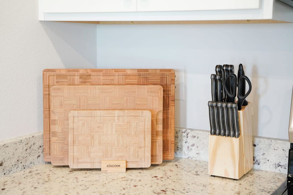 Fully functional kitchen featuring everything needed for cooking