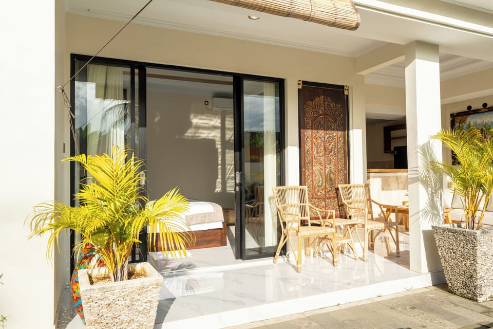 Deluxe Villa, 3 Bedrooms, Pool View | Terrace/patio