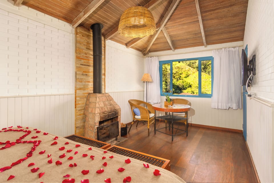 Honeymoon Chalet, Garden Area | In-room safe, laptop workspace, iron/ironing board (on request)