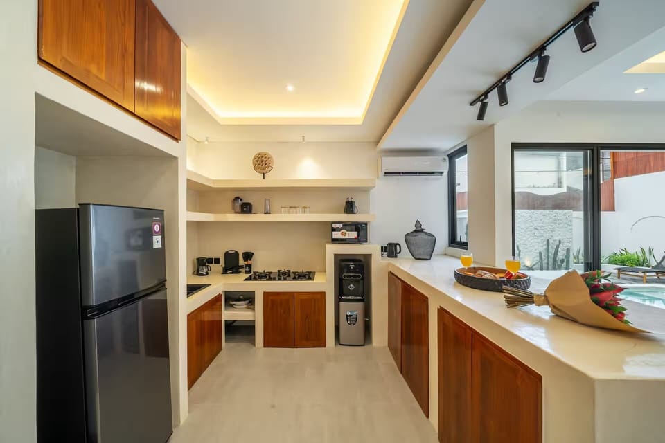 Luxury Villa, 3 Bedrooms, Private Pool | Private kitchen | Coffee/tea maker, electric kettle, toaster, blender
