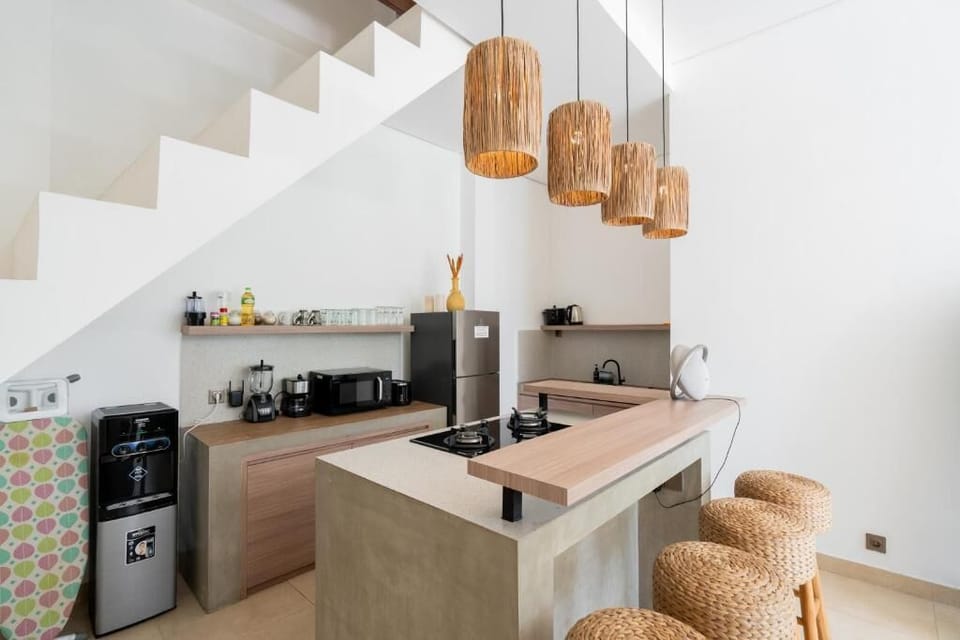 Family Villa, 3 Bedrooms, Pool View | Private kitchen | Coffee/tea maker, electric kettle, toaster, blender