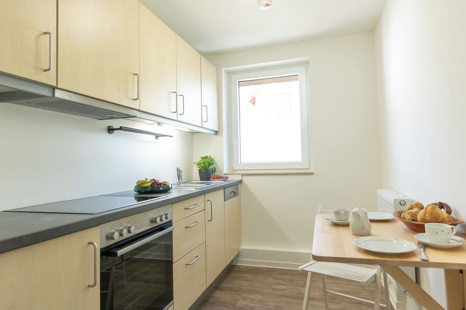 Superior Condo, Multiple Beds, Kitchen, Garden View | Private kitchen | Electric kettle, highchair
