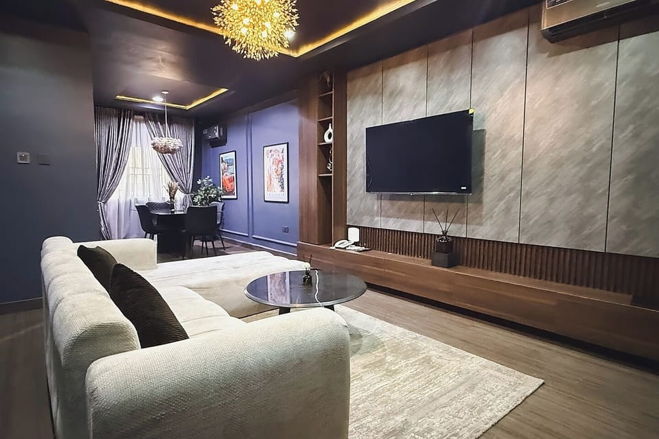 Family Apartment, Balcony, City View | Living area