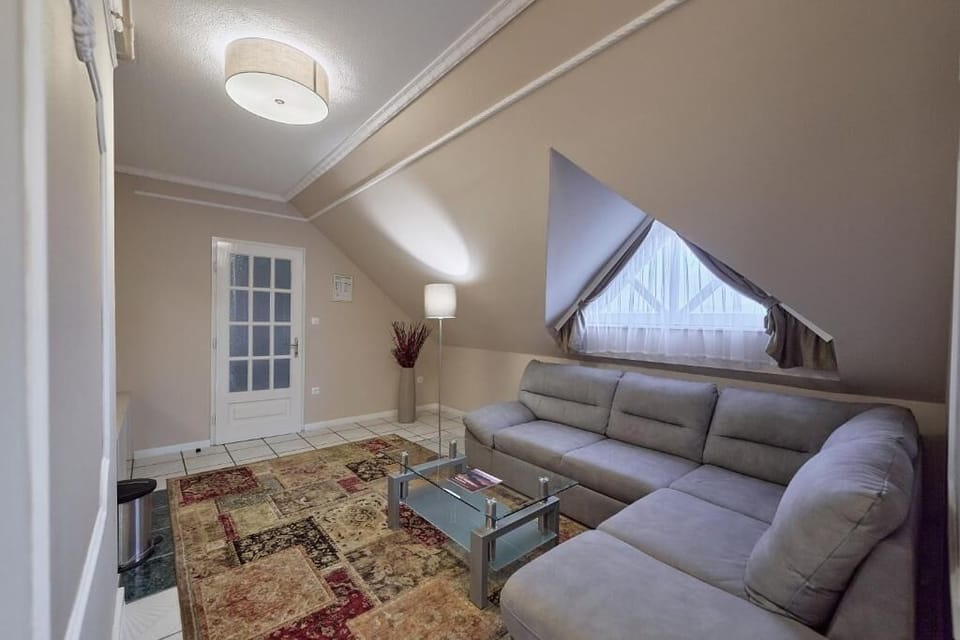 Family Apartment, Balcony | Living area | TV
