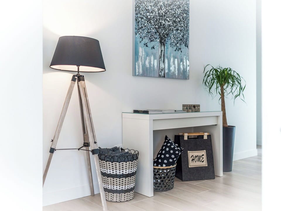 Furniture, Interior Design, Flooring, Floor, Wood, Room, Lighting, Home, Table, Living Room