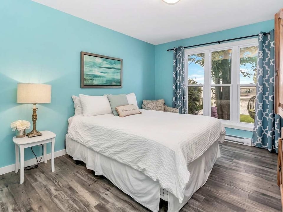 Chambre - Vue sur le lac - Lit queen