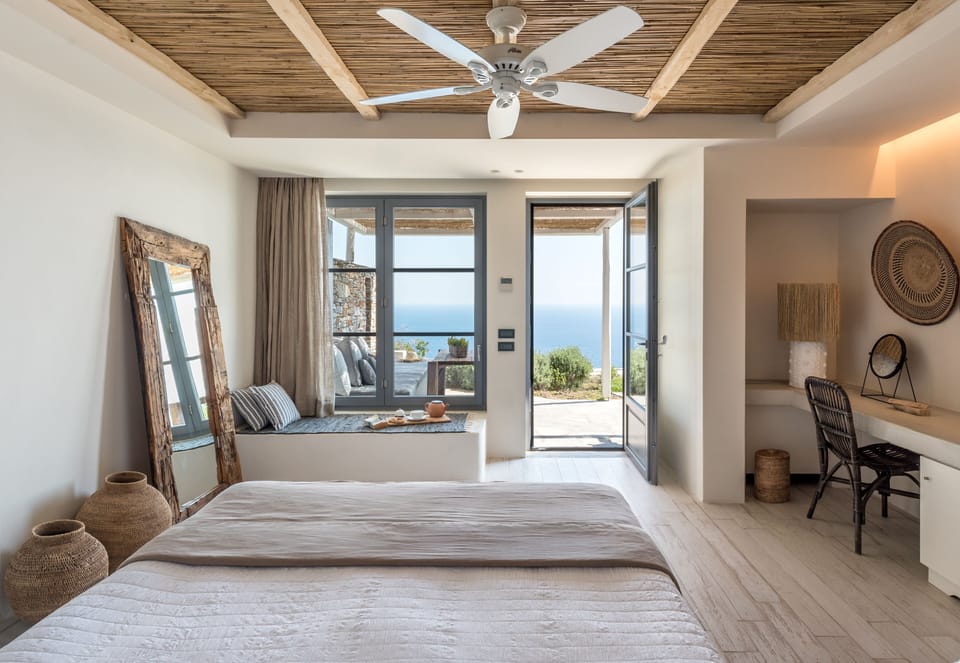 Junior Suite, Sea View (Centaurus) | Hypo-allergenic bedding, minibar, in-room safe, individually decorated