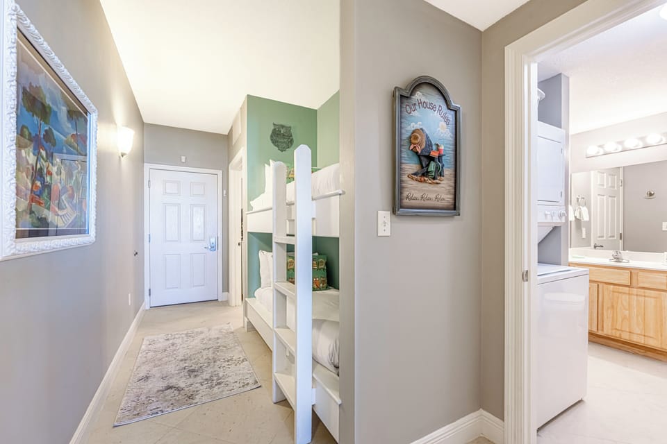 Built In Twin Bunks in the Hall
