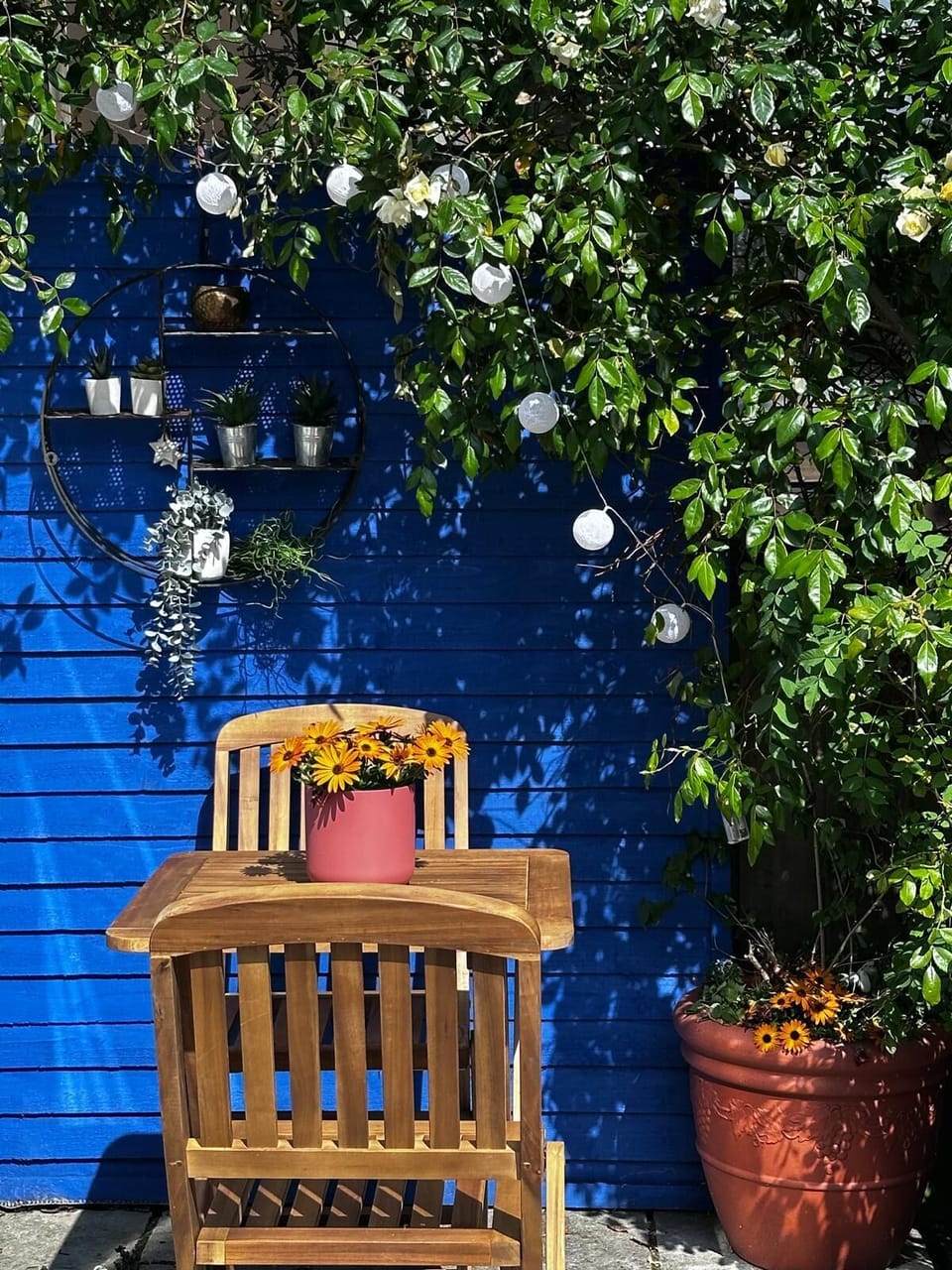 Shared Space - perfect for relaxing and enjoying the sunshine on warmer Cambridge days.