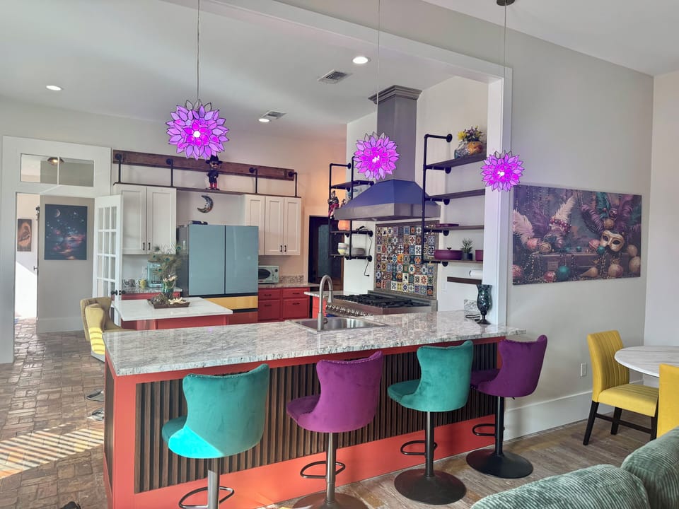 Fully equipped kitchen