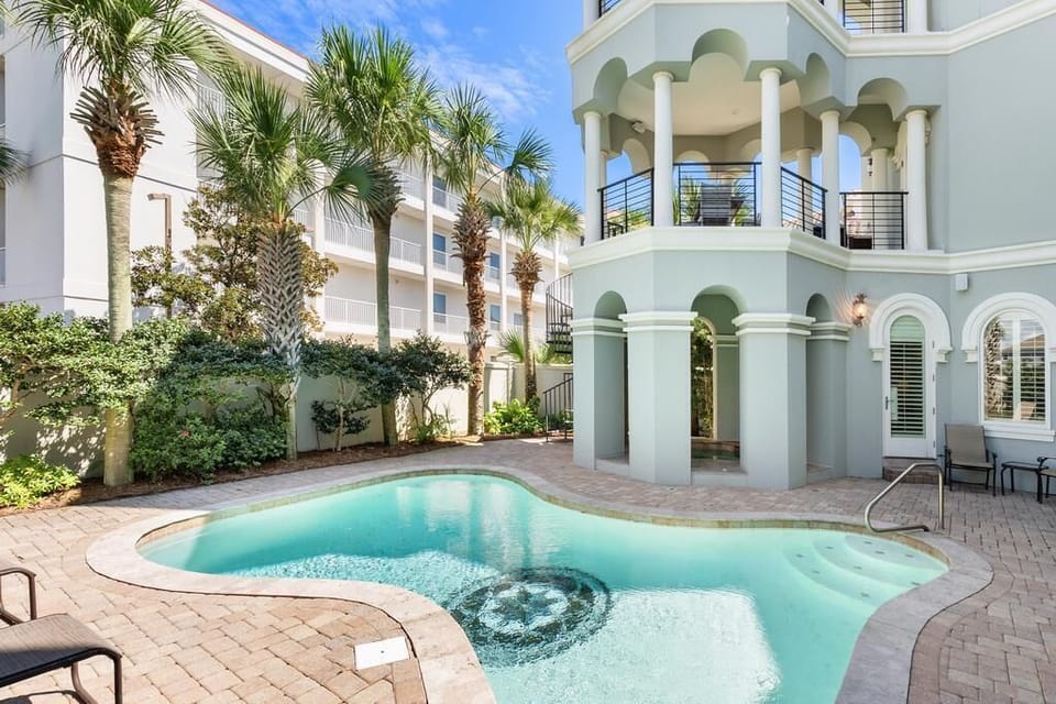 Backyard and Pool
