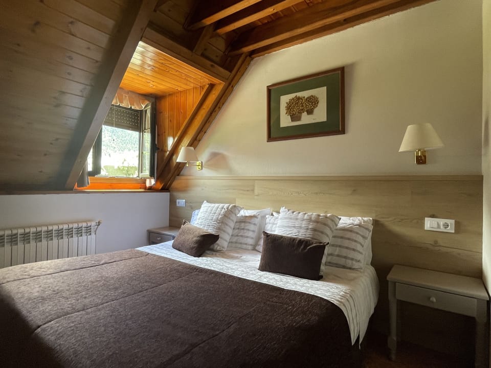 Double Room | Down comforters, desk, blackout drapes, soundproofing
