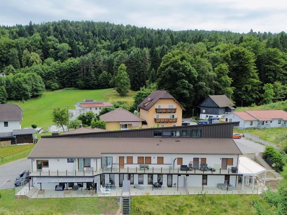 House, Residential Area, Roof, Home, Human Settlement, Cottage, Suburb, Village, Estate, Balcony