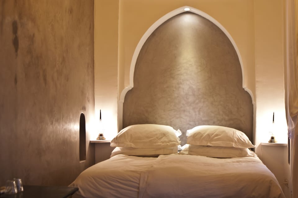 Double Room (+ extra bed (Limouni)) | Egyptian cotton sheets, premium bedding, Select Comfort beds, desk