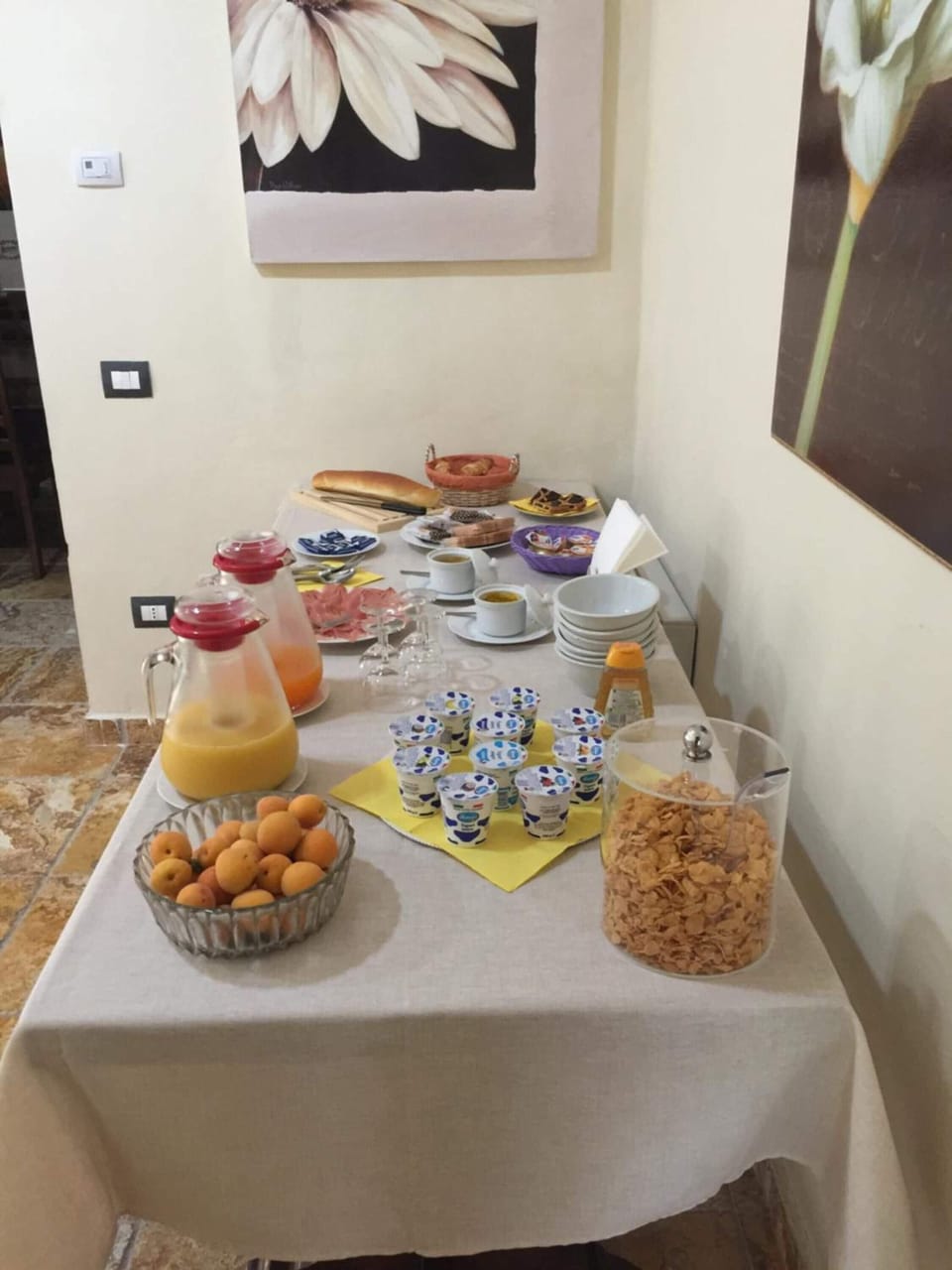 Free daily full breakfast