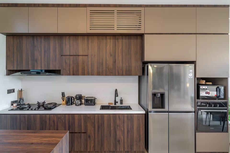 Luxury Villa, 4 Bedrooms, Private Pool | Private kitchen | Coffee/tea maker, electric kettle, cleaning supplies, paper towels