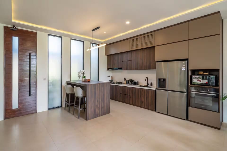 Luxury Villa, 4 Bedrooms, Private Pool | Private kitchen | Coffee/tea maker, electric kettle, cleaning supplies, paper towels