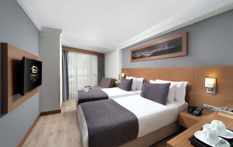 Premium bedding, minibar, in-room safe, desk