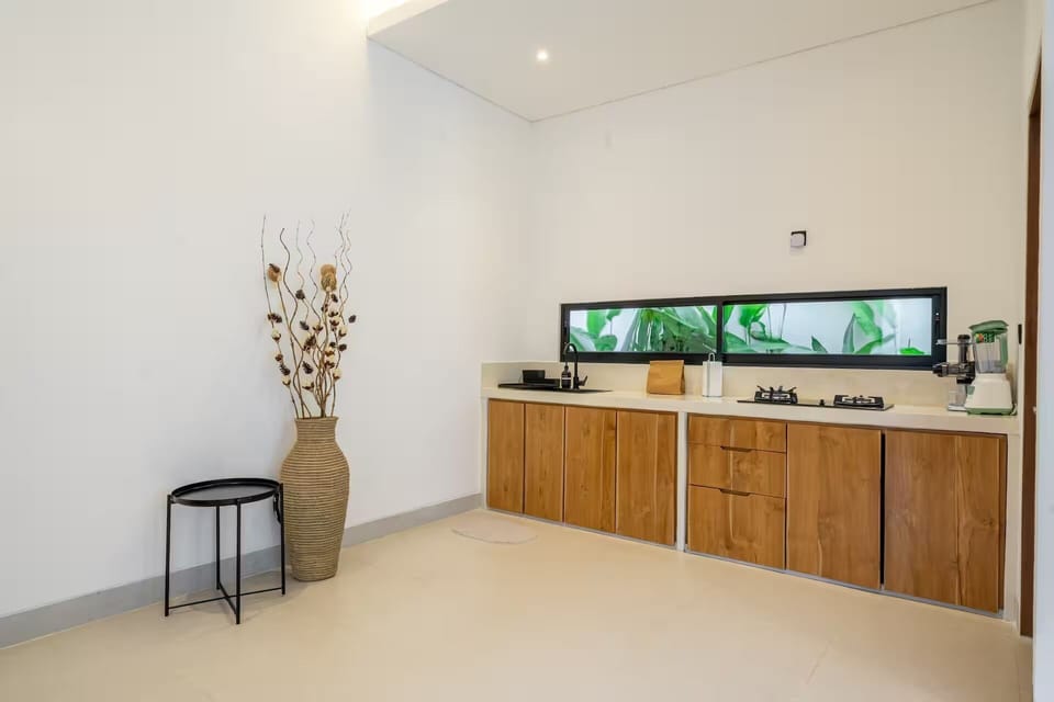 Luxury Villa, 2 Bedrooms, Private Pool | Private kitchen | Electric kettle, eco-friendly cleaning products, paper towels