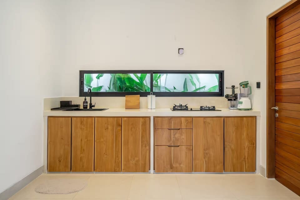 Luxury Villa, 2 Bedrooms, Private Pool | Private kitchen | Electric kettle, eco-friendly cleaning products, paper towels