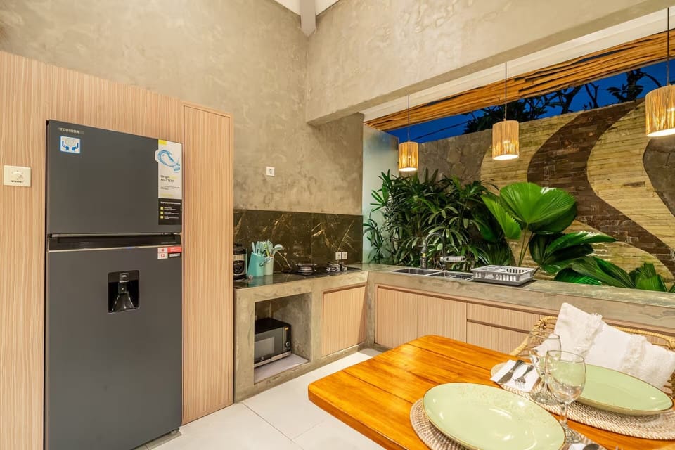 Luxury Villa, 2 Bedrooms, Private Pool | Private kitchen | Coffee/tea maker, electric kettle, toaster, rice cooker