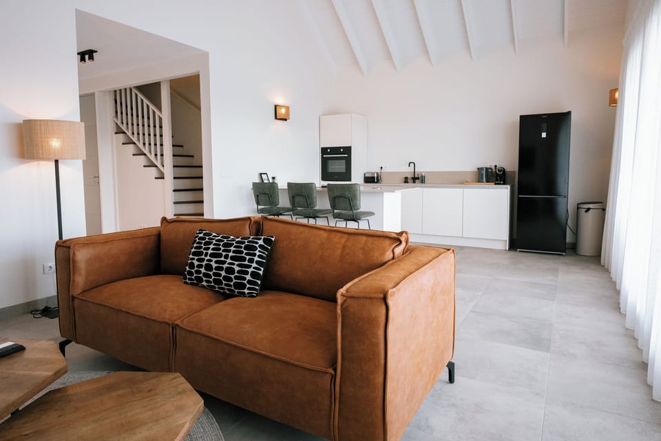 Deluxe Villa, Private Pool | Living area | TV