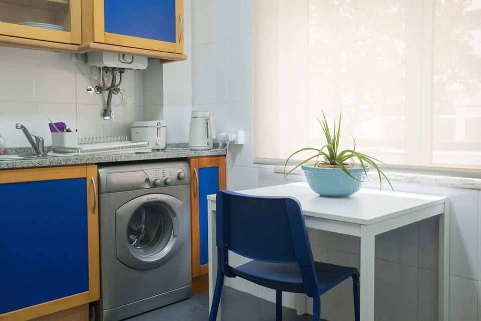 Apartment | Private kitchen | Full-size fridge, microwave, oven, stovetop