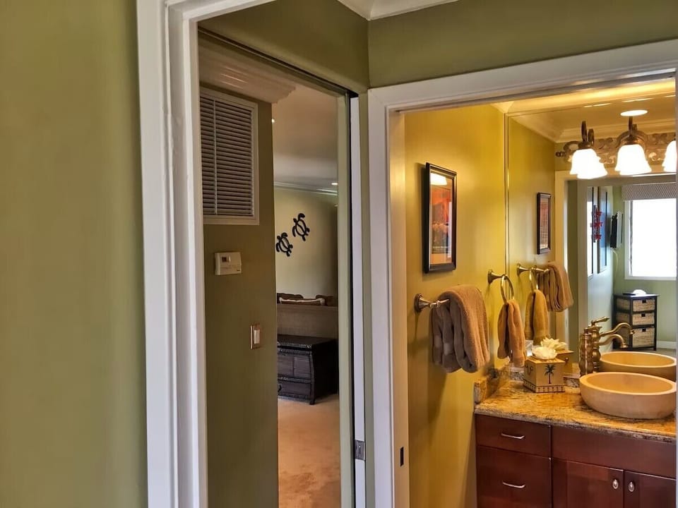 The second full bathroom.