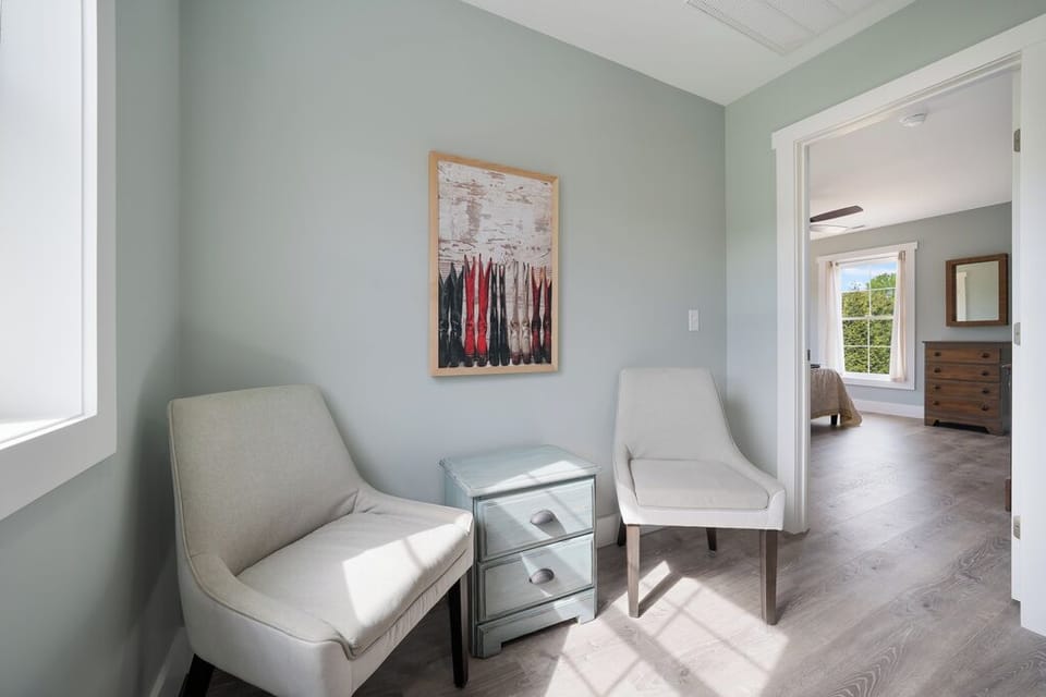 Wandering upstairs, you'll find a Landing with Sitting Area.