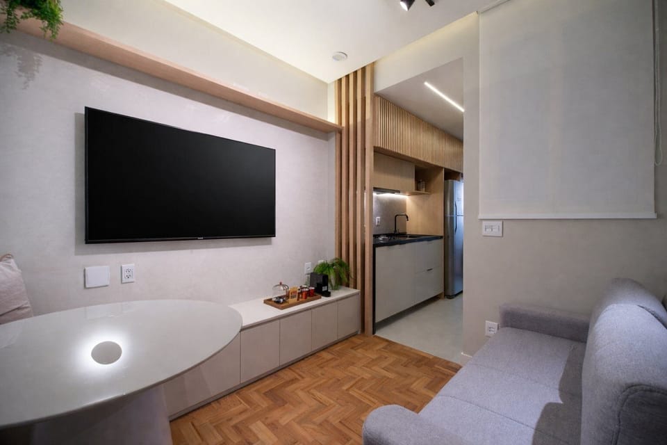 Basic Apartment | Living area | Flat-screen TV