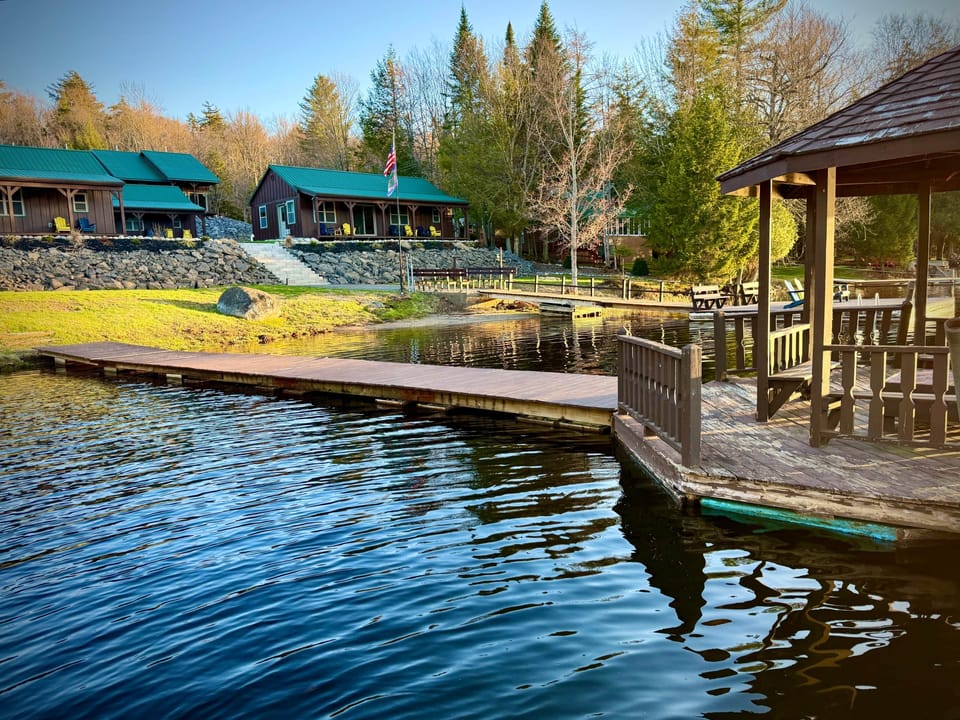 View of property from dock