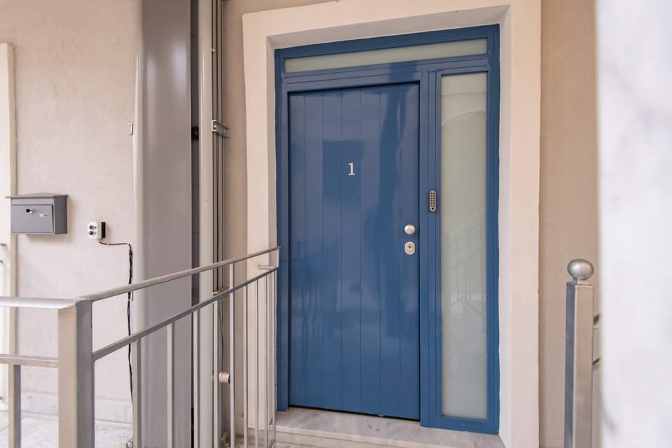 Entrance of the accommdoation 