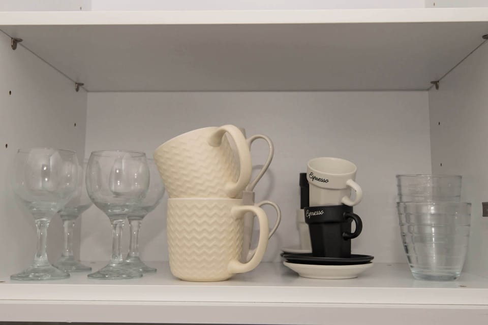 Coffee and tea essentials ready for your stay