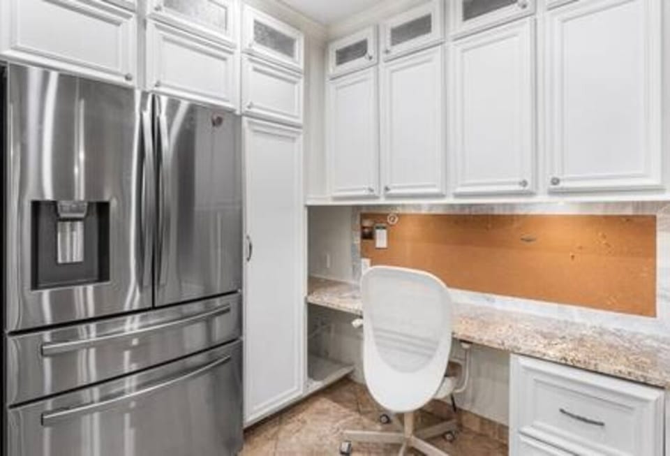 work area in kitchen