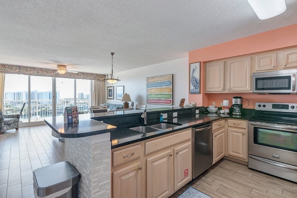 Indoors, Kitchen, Sink, Appliance, Ceiling Fan