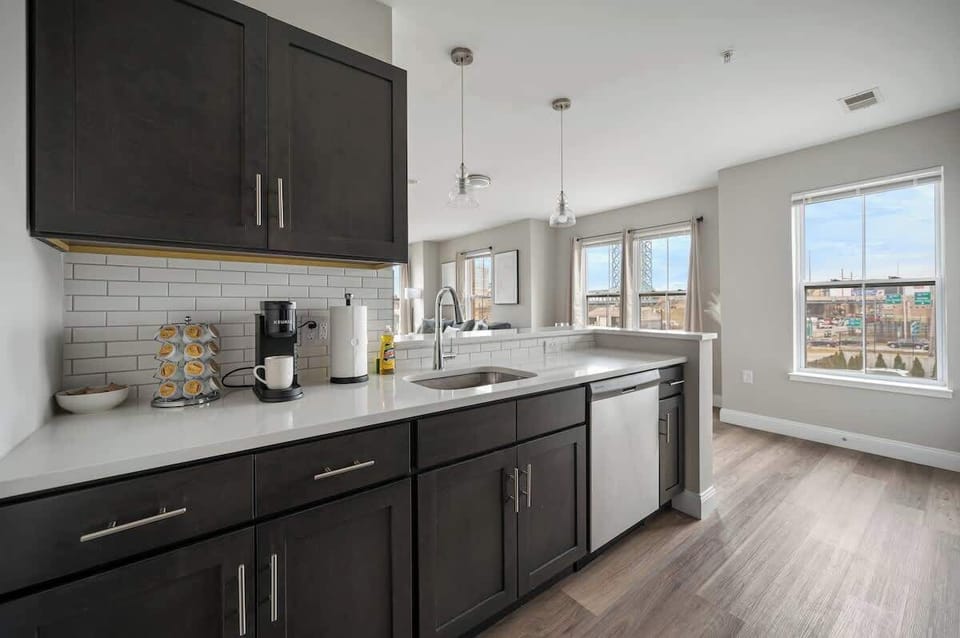Fully stocked kitchen
