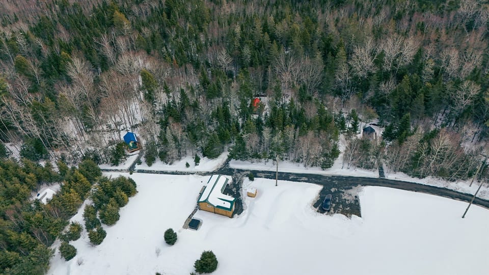 All 4 Bunkie's and the bathroom in the winter