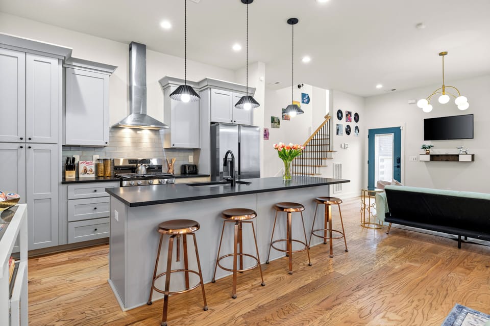 We wanted this space to feel luxurious without feeling untouchable. 