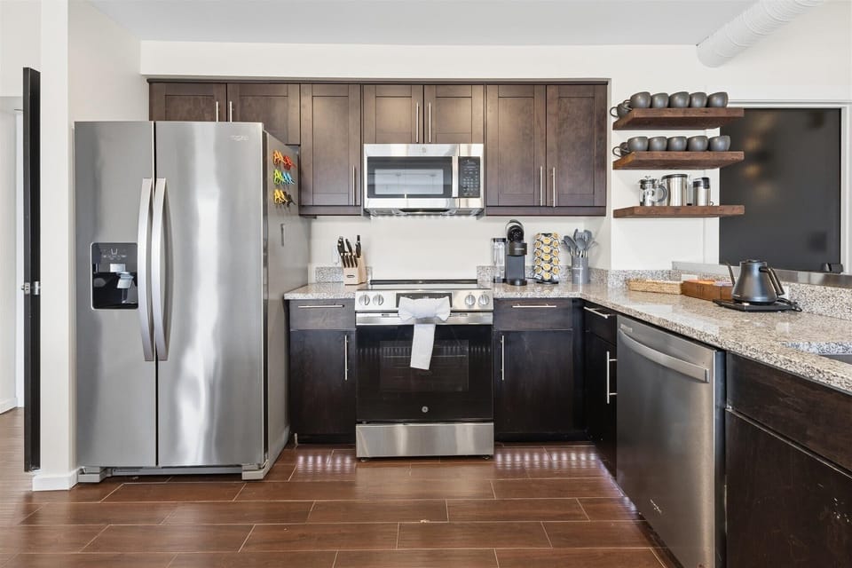 Fully Stocked Kitchen