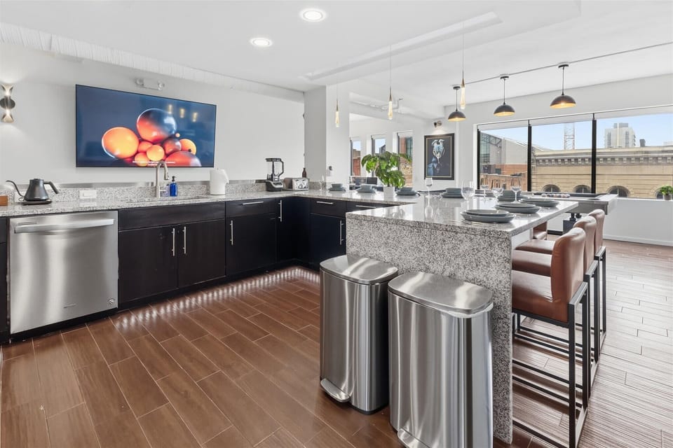 Kitchen and Dining Area