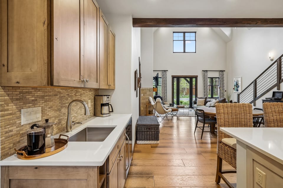 Wet Bar - Peak and Petal Chalet - Frisco Vacation Rental