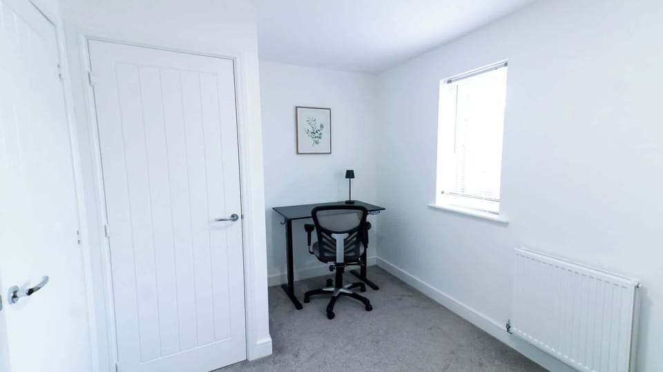 Dedicated workspace included for remote working, admin tasks or catching up on emails during your stay.