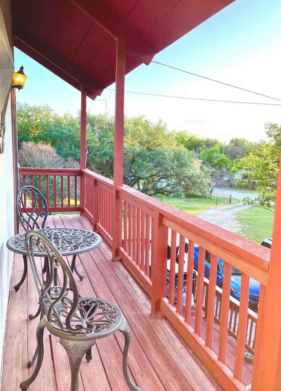 Balcony view facing lake (2 entrance doors)
